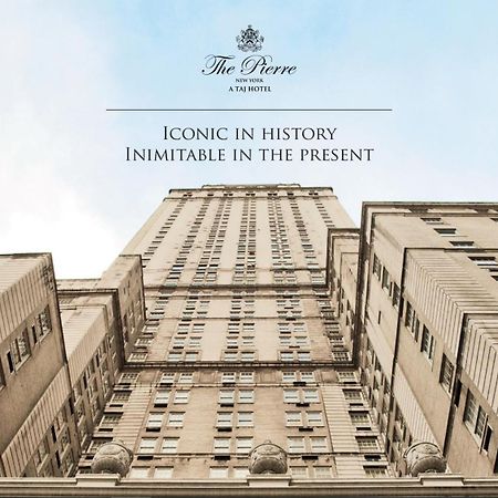 The Pierre, A Taj Hotel, Нью-Йорк Екстер'єр фото The Pierre brochure