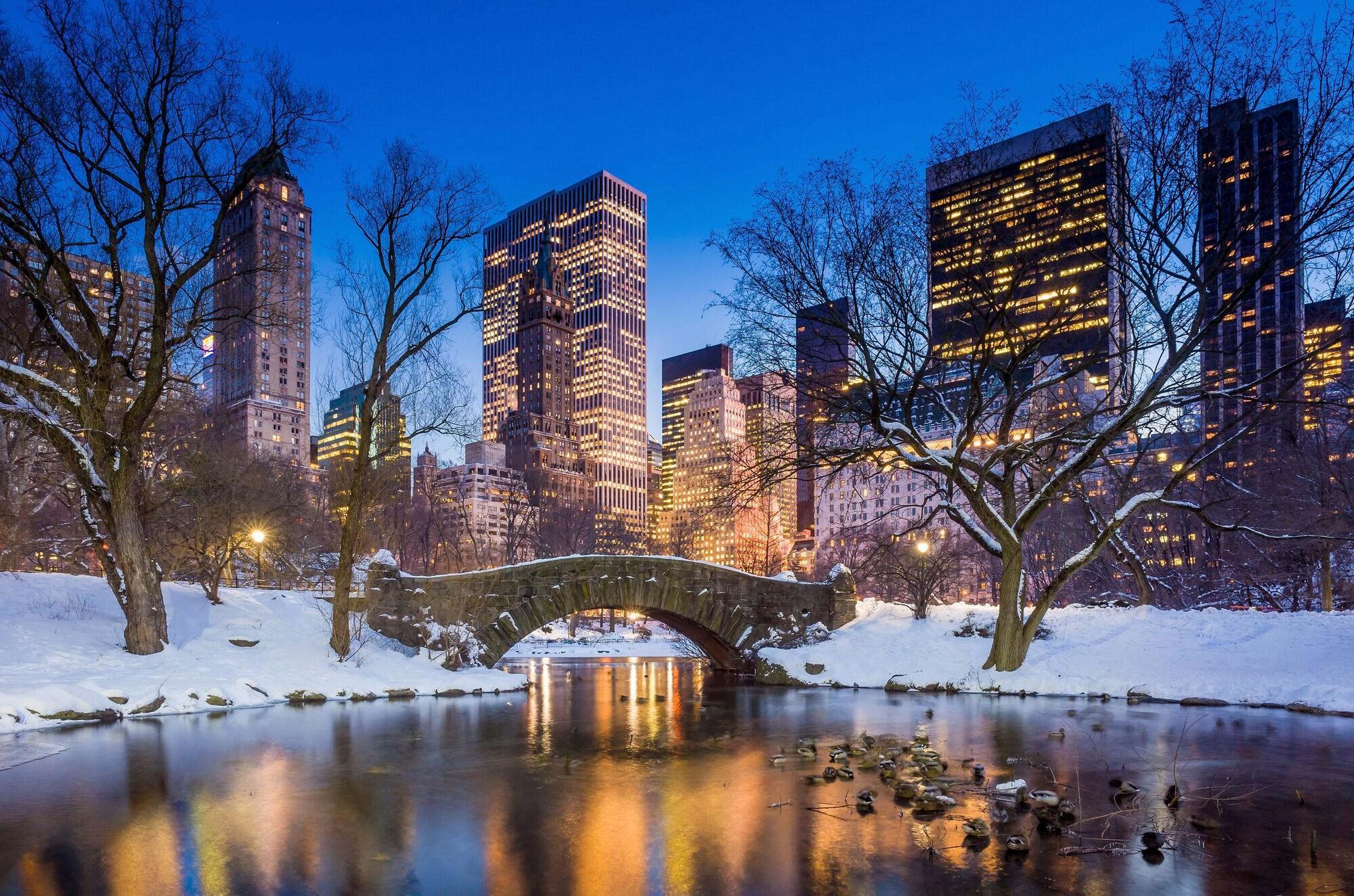 The Pierre, A Taj Hotel, Нью-Йорк Екстер'єр фото Bow Bridge in Central Park