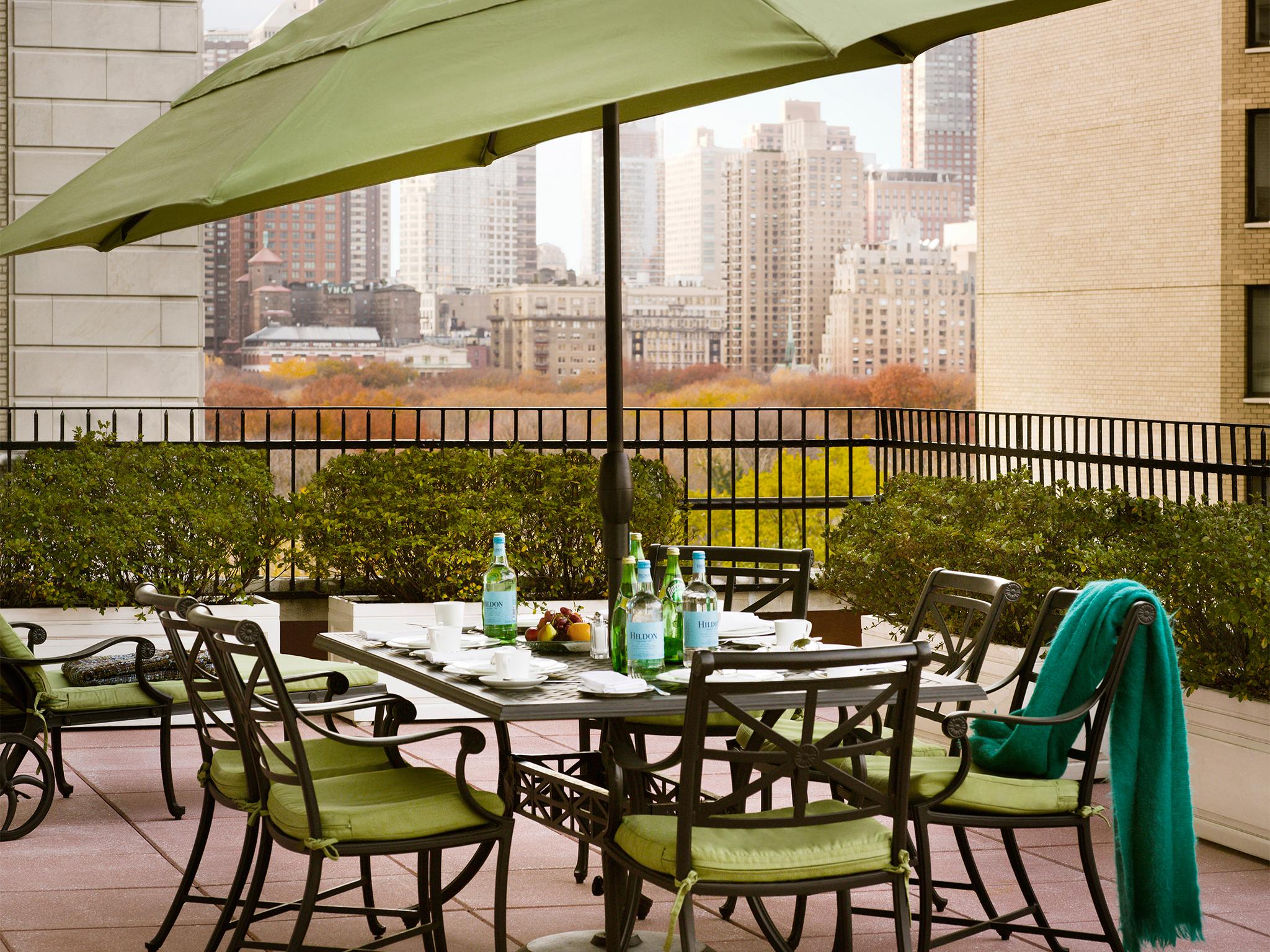 The Pierre, A Taj Hotel, Нью-Йорк Екстер'єр фото The Terrace at the Mandarin Oriental