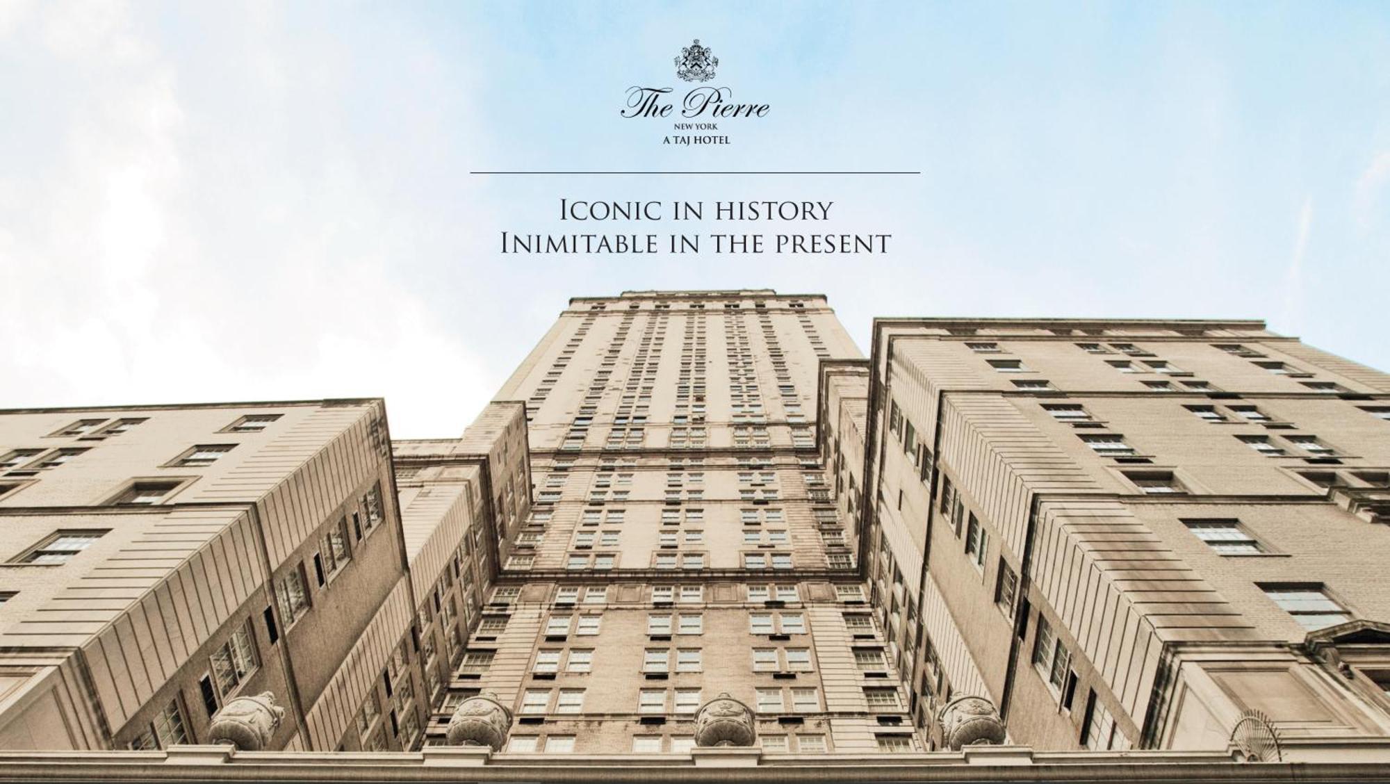 The Pierre, A Taj Hotel, Нью-Йорк Екстер'єр фото The Pierre brochure